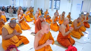 กิจกรรมเจริญพระพุทธมนต์ – เจริญจิตภาวนาก่อนปฏิบัติงาน วันจันทร์ที่่ ๖ กรกฎาคม ๒๕๖๙ เวลา ๐๙.๐๐ น.